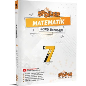 Spoiler Yayınları 7. Sınıf Matematik Video Çözümlü Soru Bankası