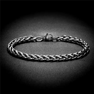 Örgü Model 316L Çelik Bileklik