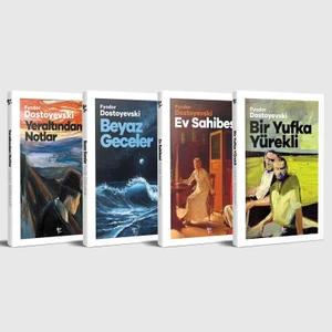 Halk Kitabevi Dostoyevski Unutulmaz Eserleri - 4 Kitap