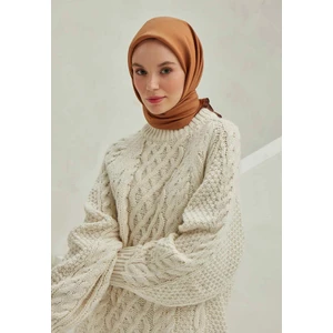 Fresh Scarfs Modal Ipek Eşarp Sıcak Kahve