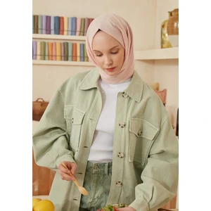 Fresh Scarfs Ince Pamuk Vual Sal Uçuk Pembe