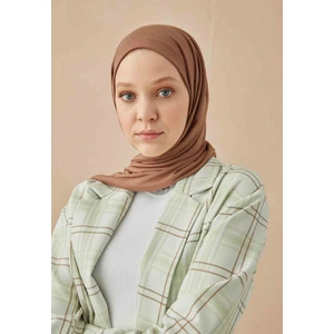Fresh Scarfs Penye Şal Fındık Kabuğu