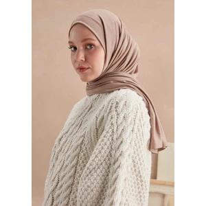 Fresh Scarfs Penye Şal Vizon