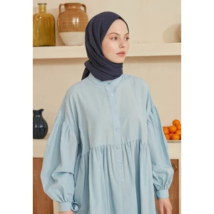 Fresh Scarfs Ince Pamuk Vual Sal Lacivert