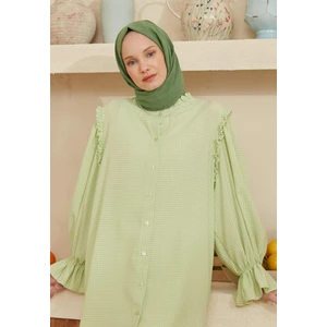 Fresh Scarfs Ince Pamuk Vual Sal Yaprak
