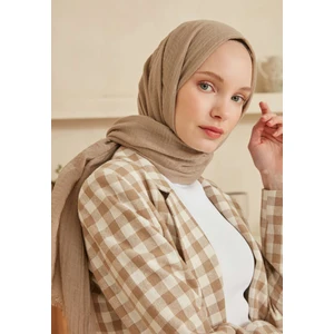 Fresh Scarfs Bürümcük Şal Bej