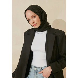 Fresh Scarfs Bürümcük Şal Siyah