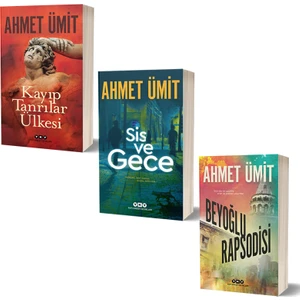 Kayıp Tanrılar Ülkesi - Beyoğlu Rapsodisi Sis ve Gece - 3 Kitap - Ahmet Ümit