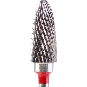 Aba Nails Çelik Freze Törpü Ucu Kırmızı Sol El