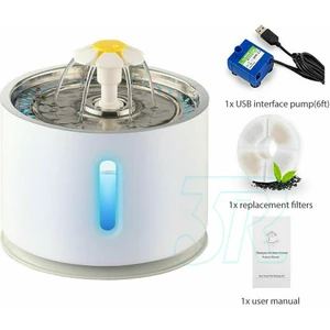 LED USB Otomatik Elektrikli Evcil Hayvan Su Çeşmesi (Yurt Dışından)