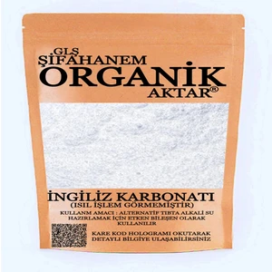 GLŞ Şifahanem Organik Aktar İngiliz Karbonatı 1 kg