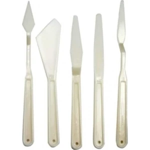Beyaz Spatula Seti 5 Parça