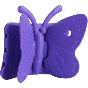 Galaxy Tab A 10.1 (2019) T510 Kılıf Kelebek Figürlü Renkli Silikon