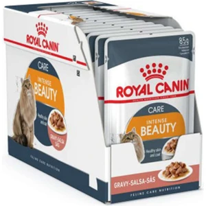 Royal Canin Intense Beauty Gravy Kedi Maması 85 gr x 12 Adet