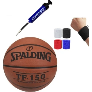 TF-150 Basketbol Topu No: 5 - 6 - 7 Numara + Pompa+ Bileklik