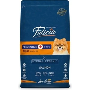 Düşük Tahıllı Küçük Irk Somonlu Yetişkin Köpek Maması 3 kg