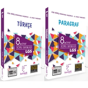 Karekök Yayıncılık 8. Sınıf Türkçe-8. Sınıf Paragraf Soru Bankası