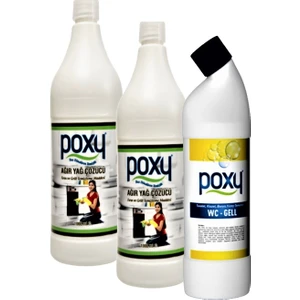 Ağır Yağ Çözücü 2 x 1 Lt & Wc Jell 1 Lt