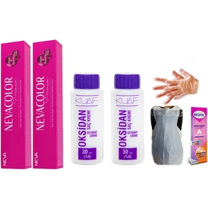 Neva Color 11-10 Extra Açık Küllü Platin  2 Ad-Oksidan 30 Volum 2 Ad