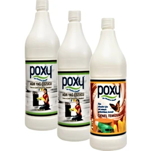 Ağır Yağ Çözücü 2 x 1 Lt & Çok Amaçlı Genel Temizlik 1 Lt