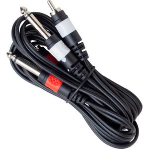 PM-4285  2 Rca + 2  Mono Gitar Jack Kablo 3 Metre