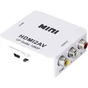 PM-12861 HDMI To Rca Çevirici Converter Mini Model Plastik Kasa 1920X1080 * Narita PRD-1022
