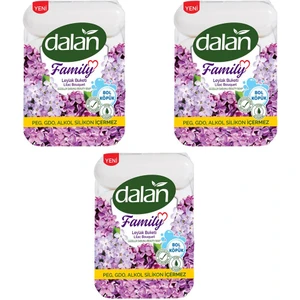 Famıly Sabun Leylak 3'lü Paket 75X4 gr Leylak Buketi Sabun