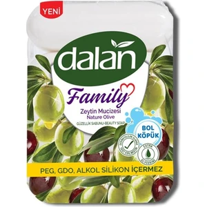 Family Zeytinyağlı Sabun Bol Köpük Özelliğiyle 75x4 gr Zeytin Mucizesi