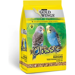 Gold Wings Classic Muhabbet Yemi 400 gr Vitamin Katkılı Tam Yem Besleyici İçerik