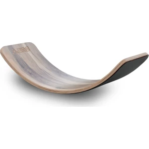 Wavy Board Amerikan Ceviz Laminant Yüzey Gri  Renk Keçeli Denge Tahtası