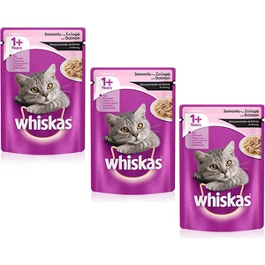 Pouch In Gravy Somonlu Kedi Maması 100 gr (3 Adet)