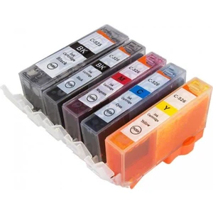 MG5150 MG5200 MG5250 Kolay Dolan Muadil Kartuş Seti 5 Renk (Dolu)