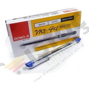 Dong-a Dong A Mygel Iğne Uçlu Kalem 0,5 mm Mavi 12'li Paket
