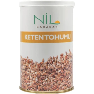 Nil Baharat Keten Tohumu Tane 200 gr (Teneke Kutu)
