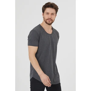 Tarz Cool Erkek Füme Pis Yaka Salaş T-SHIRT-TCPS001R27S