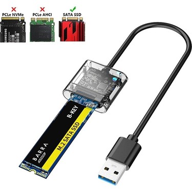 Ally M.2 Sata USB 3.0 Gen1 SSD Harddisk Kutusu M.2 Ngff- Fiyatı