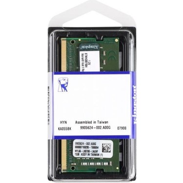 Kingston 16GB 2400MHZ CL17 Ddr4 Notebook Bellek KCP424SD8/16 Fiyatı