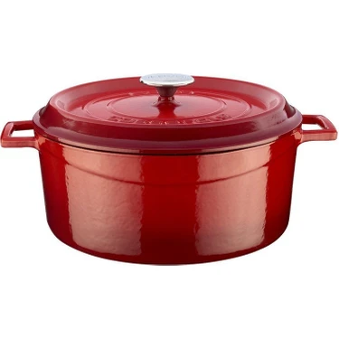 Lava Yuvarlak Döküm Trendy 28 cm Tencere