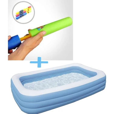 Bestway Su Pompalı-Bestway 54009 Deluxe Dikdörtgen Şişme Fiyatı
