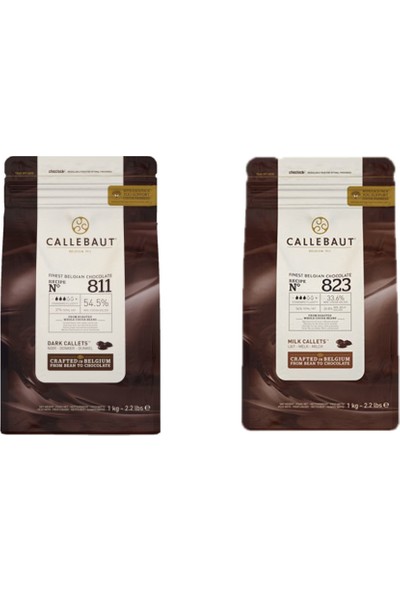 Callebaut Çikolata Paketi 2 x 1 kg