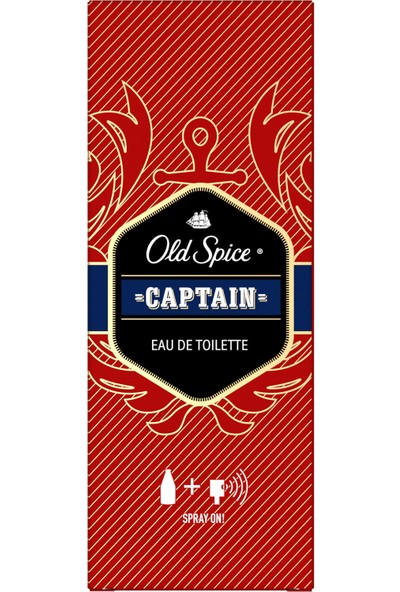 Old Spice Captain Eau De Toilette 100 ml