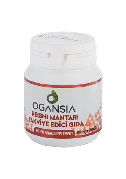 Reishi Mantarı Takviye Edici Gıda 600 mg 60 Tablet