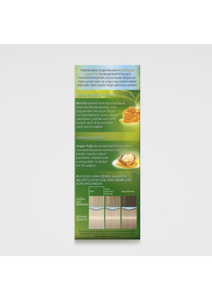 Kalıcı Doğal Renkle 12-1 Küllü Buzul Sarısı X 2 Adet + Küllü Sarı Palette Toner