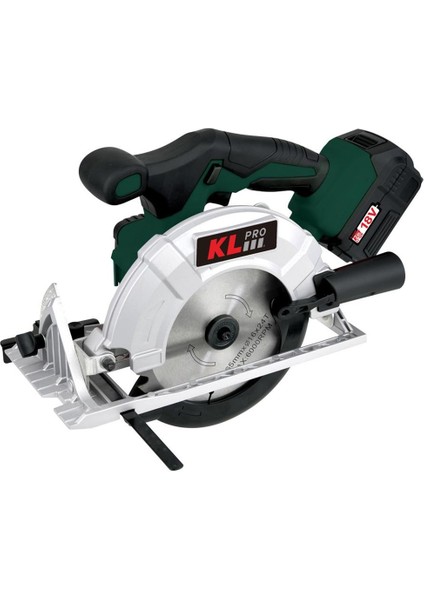 KL Pro  KLDAT18B-50 18VOLT/5.0AH Li-Ion Kömürsüz Profesyonel Daire Testere