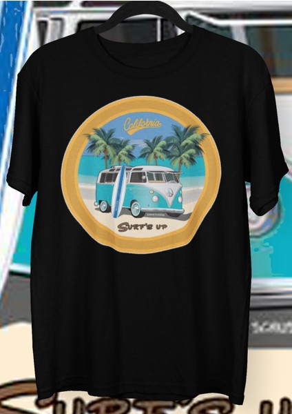 Volkswagen T1 Summer Tasarım Baskılı T-Shirt