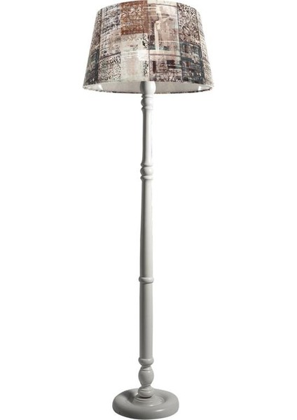 Torinio Torna Bacak Tripod Lambader Abajur Avize Aydınlatma Ahşap Beyaz Ağaç Country Dekor Lamba Aplik Masif Doğal