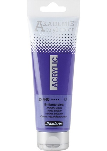 Akademie Akrilik Boya 120 ml Brilliant Violet