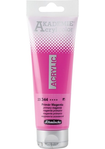 Akademie Akrilik Boya 120 ml Primary Magenta