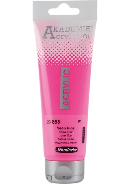 Akademie Akrilik Boya 120 ml Neon Pink