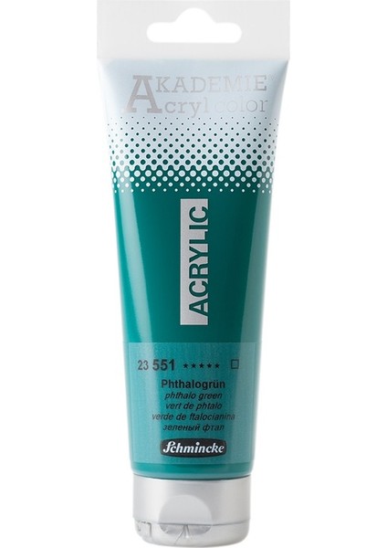Akademie Akrilik Boya 120 ml Phthalo Green